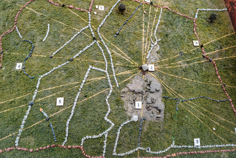 Site Map Walls