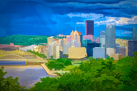 Storm Over the Allegheny (PDI)