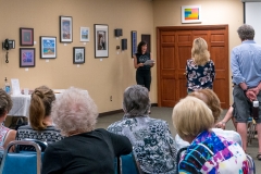 Alyssa closed the event with a beautiful poem.