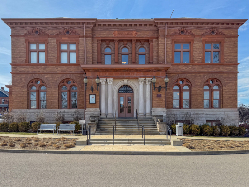 The Library Entrance